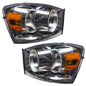 Dodge Ram Headlight Assembly - ORACLE Lighting - ColorSHIFT w/ Simple Controller - `07-`08